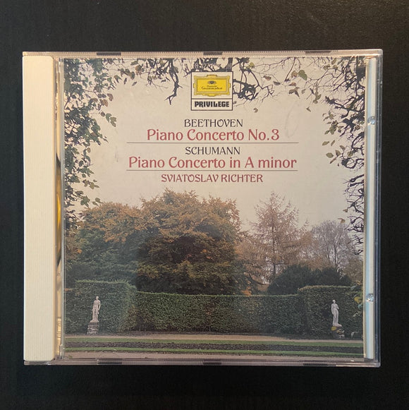 Sviatoslav Richter: Piano Concerto No. 3 (Beethoven) / Piano Concerto In A Minor (Schumann) (CD)