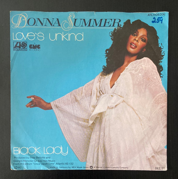 Donna Summer: Love's Unkind / Black Lady (7