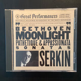 Rudolf Serkin (Beethoven): Moonlight Pathetique & Appassionata Sonatas (CD)