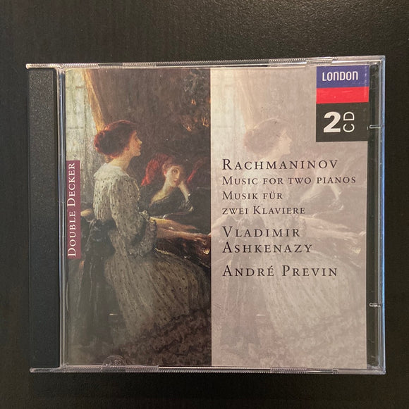 Vladimir Ashkenazy, André Previn (Sergei Rachmaninov): Music For Two Pianos (2 x CD)