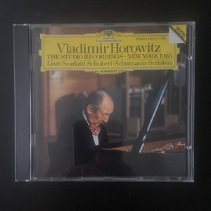 Vladimir Horowitz: The Studio Recordings - New York 1985, Liszt, Scarlatti, Schubert, Schumann, Scriabin (CD)