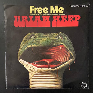 Uriah Heep: Free Me / Masquerade (7")