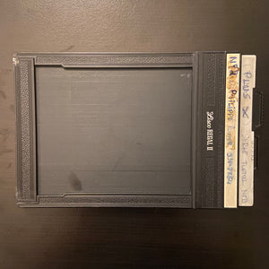 Lisco Regal II 4" x 5" two-sheet film holder (used)