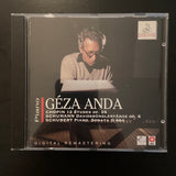 Géza Anda: Fryderyk Chopin, 12 Études Op. 25 / Robert Schumann, Davidsbündlertänze Op. 6 / Franz Schubert, Piano Sonata D 664, op.120 (CD)