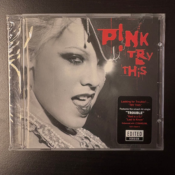 P!NK: Try This (Still-sealed copy-protected CD, Clean version)