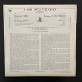 I Solisti Veneti: I Solisti Veneti Interpretent Verdi Quatuor en Mi Mineure LP