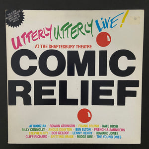 Various Artists: Comic Relief Presents Utterly Utterly Live! gatefold LP