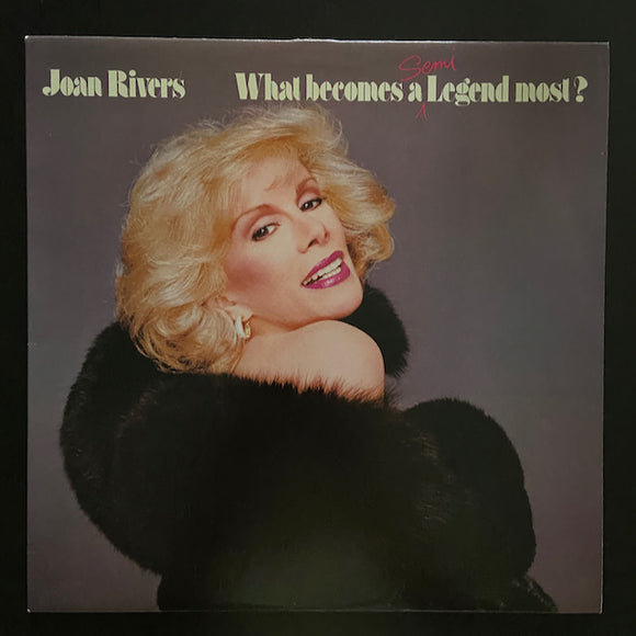 Joan Rivers: What Becomes A Semi-Legend Most? (LP)