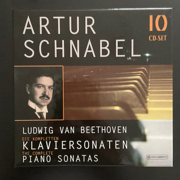 Artur Schnabel: Ludwig van Beethoven, Die Kompletten Klaviersonaten / The Complete Piano Sonatas (10 CD box set)