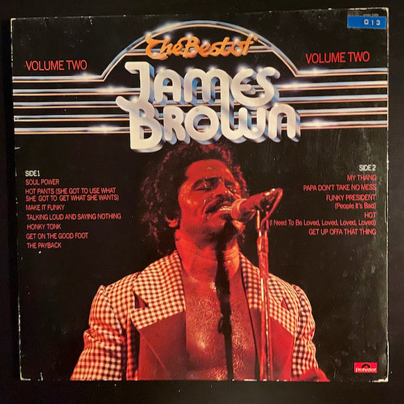 James Brown: The Best of James Brown, Volume Two (LP, West German pressing)