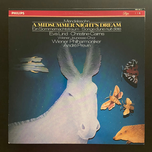 Eva Lind, Christine Cairns, Felix Mendelssohn-Bartholdy: A Midsummer Night's Dream, Eine Sommernachtstraum, Songe d'une nuit d'été (LP)
