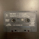 The Who: Live At Leeds (Cassette)