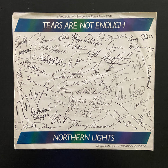 Northern Lights: Tears Are Not Enough / Tears Are Not Enough (Instrumental) (7