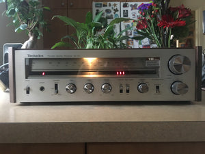 Vintage Technics SA-101 Integrated Amplifier panel