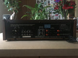 Vintage Technics SA-101 Integrated Amplifier back panel