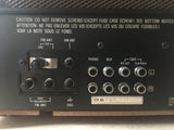 Vintage Technics SA-101 Integrated Amplifier inputs