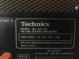 Vintage Technics SA-101 Integrated Amplifier production info
