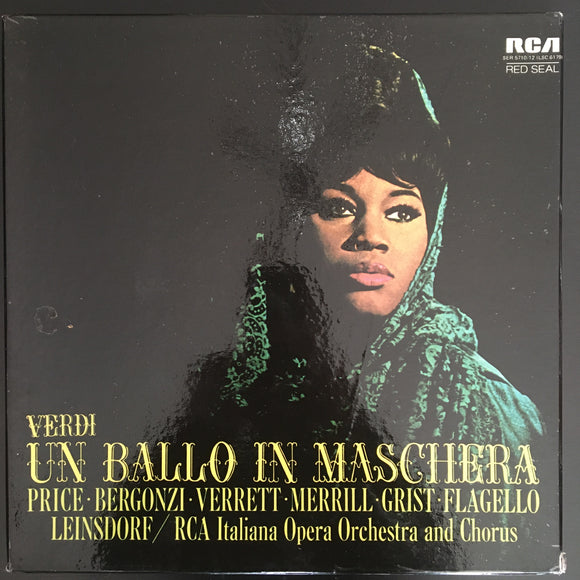 Giuseppe Verdi: Un Ballo In Maschera LP
