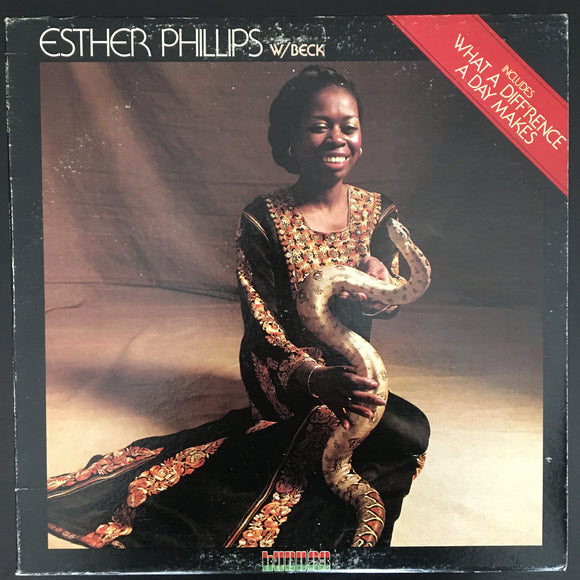 Esther Phillips w/ [Joe] Beck: Esther Phillips w/Beck (What a Difference a Day Makes) LP