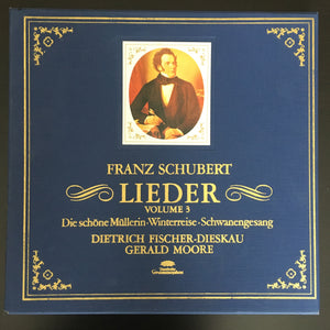Franz Schubert: Lieder Volume 3 - Die Schöne Müllerin • Winterreise • Schwanengesang 4 x LP box set