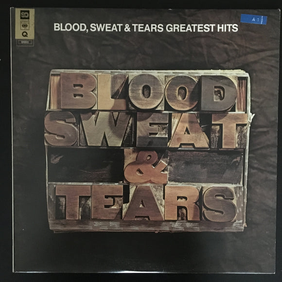 Blood, Sweat & Tears: Blood, Sweat & Tears Greatest Hits Quadraphonic LP