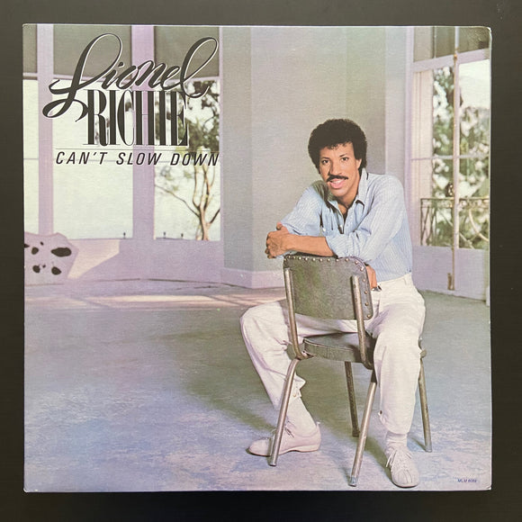 Lionel Richie: Can't Slow Down LP, gatefold