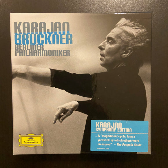 Anton Bruckner (Herbert von Karajan): 9 Symphonies (9 x CD box set)