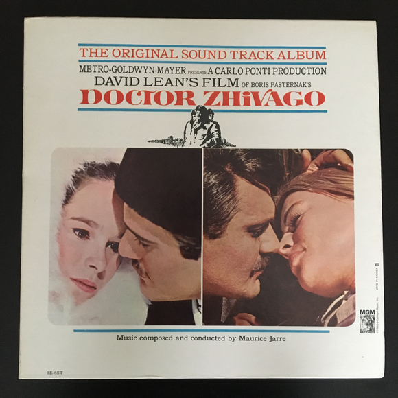 Maurice Jarre: Doctor Zhivago: The Original Soundtrack Album gatefold LP