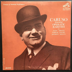 Enrico Caruso: Operatic Rarities LP