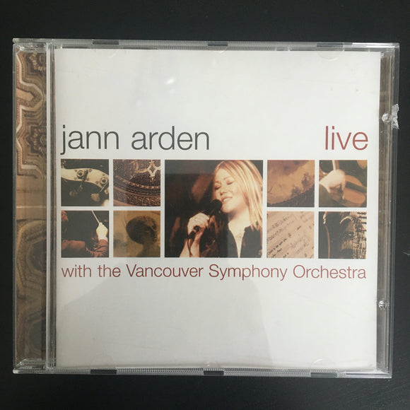 Jann Arden With The Vancouver Symphony Orchestra: Live CD