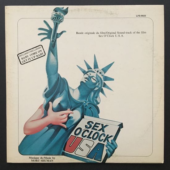 Mort Shuman: Original Sound-Track of the Film Sex O'Clock U.S.A. LP