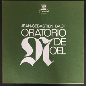Jean-Sebastien Bach: Oratorio De Noël 3 x LP Box Set