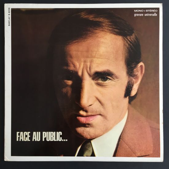 Charles Aznavour: Face au Public ... LP
