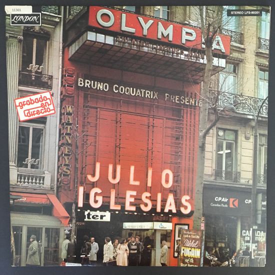 Julio Iglesias: En El Olympia 2 x LP