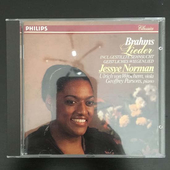 Johannes Brahms: Lieder CD