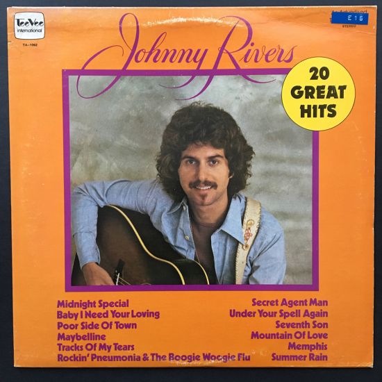 Johnny Rivers: 20 Great Hits LP