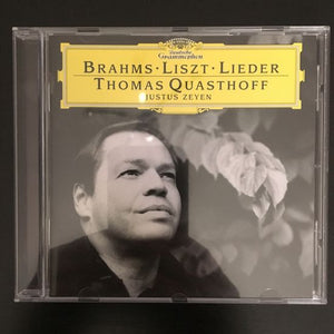 Johannes Brahms and Franz Liszt: Lieder CD