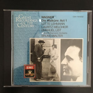 Richard Wagner: Die Walküre: Act 1 CD