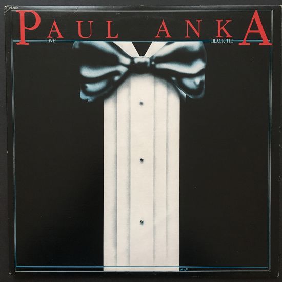 Paul Anka: Black Tie Live! LP